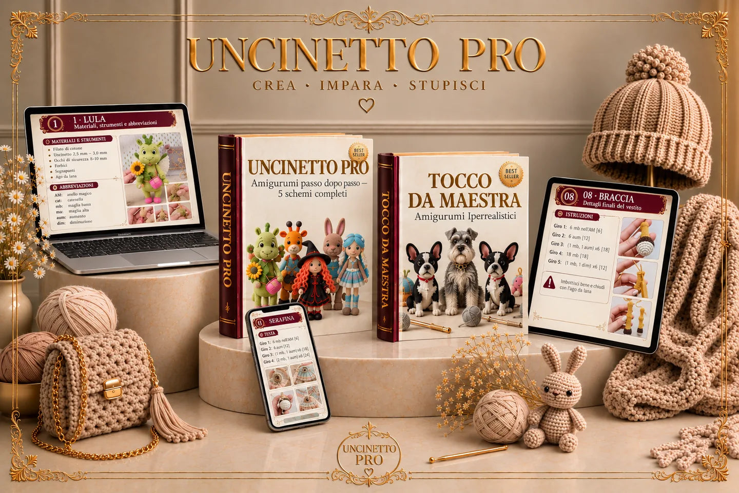 La collezione Uncinetto Pro